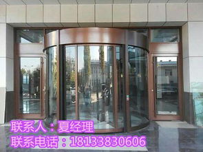 石家莊旋轉(zhuǎn)門 兩翼電動旋轉(zhuǎn)門